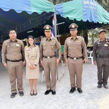 ผู้การนครปฐม ! คุมเข้มพื้นที่นครปฐมสั่งกำชับ 12 สถานี ตรวจความเรียบร้อยหน่วยเลือกตั้ง ย้ำตำรวจเฝ้าระวังใกล้ชิด ไม่พบการฉีกบัตร