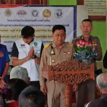 “ว่าที่ ร.ต.กิตติวัฒน์ กิตติเวช” นอภ.วังชิ้น เป็นประธาน จัดกิจกรรม ตามโครงการตำบลยั่งยืนณ. ศาลารวมใจบ้านค้างใจ ต.แม่เกิ๋ง อ.วังชิ้นฯ