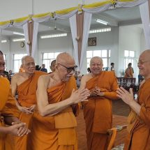 ปทุมธานี พิธีสวดพระพุทธมนต์บำเพ็ญกุศล ครบวันมรณภาพของอดีตเจ้าอาวาส วัดบึงบาประภาสะวัต และอดีตเจ้าคณะอำเภอหนองเสือ
