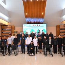 สอศ. มอบวิลแชร์–รถโยก ช่วยผู้บกพร่องทางการเคลื่อนไหวจ.พระนครศรีอยุธยา ยกระดับคุณภาพชีวิต พร้อมสร้างเวทีฝึกทักษะนักศึกษาอาชีวะ