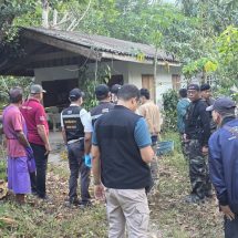 พังงา – จนมุม คนร้ายยิงเฒ่า 64 ดับหน้าบ้าน เจ้าหน้าที่ตามล่า พบยิงตัวเองดับคาบ้านพัก หลังเจ้าหน้าที่ปิดล้อมเจรจาให้มอบตัว