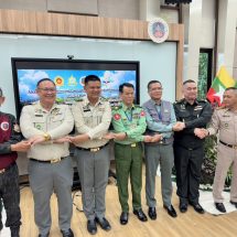 กาญจนบุรี – ลดหมอกควันข้ามแดน เปิดโครงการฝึกอบรมหลักสูตรการดับไฟป่า ให้กับเจ้าหน้าที่ฝ่ายพม่า ภายใต้กรอบความร่วมมือข้อตกลง ASEAN ว่าด้วยเรื่องมลพิษจากหมอกควันข้ามแดน (ASEAN AGREEMENT ON TRANBOUNDARY HAZE POLLUTION)