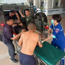 ด่วน! พลทหาร เหยียบกับระเบิดในฐานเอราวัณ ขาขวาขาด อาการสาหัส เร่งส่งรพ.
