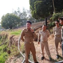 เทศบาลเมืองน่าน ลงพื้นที่ติดตามติดตั้งจุดวัดระดับน้ำ–กล้องวงจรปิด สถานี N1 สะพานพัฒนาภาคเหนือ เสริมระบบเตือนภัย