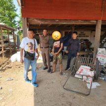 ชัยภูมิ ตร.สภ.จัตุรัส รวบกลุ่มวัยรุ่นใช้อาวุธปืนยิงพนักรางวัดที่ดินเขยต่างบ้านเจ็บสาหัส