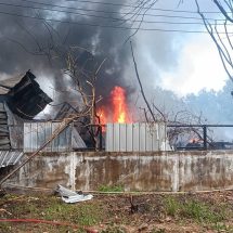 ปราจีนบุ คืบหน้า เพลิงไหม้อาคารเก็บสิ่งของโรงรับซื้อของเก่าควบคุมได้วงจำกัดแล้ว