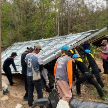 แม่ฮ่องสอน พายุฝนและลูกเห็บถล่มแม่สะเรียงซ้ำอีกระลอก