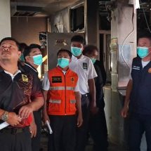 พังงา-ผู้ว่าฯ พังงาลงพื้นที่ตรวจเหตุเพลิงไหม้ รพ.พังงา ชื่นชมทีมดับเพลิงควบคุมสถานการณ์ใน 30 นาที เร่งจัดการผู้ป่วยไตเทียมรองรับการรักษาต่อเนื่อง