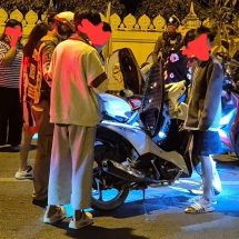 ตร.สภ.เมืองกาฬสินธุ์สนธิกำลังเปิดยุทธการปราบเด็กแว้น ซิ่งรถจยย.ท่อเสียงดังกลางดึก