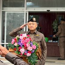 ผบก.อก.ภ.5 ตรวจประเมินการประกวดการฝึก สภ.ปัว ภ.จว.น่าน