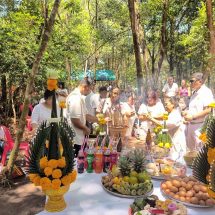 พังงา ชาวบ้านเกาะคอเขาร่วมสืบสานศรัทธา จัดงานบุญใหญ่ “ทุ่งตึก” ย้อนรอยเมืองท่าโบราณ 1,300 ปี