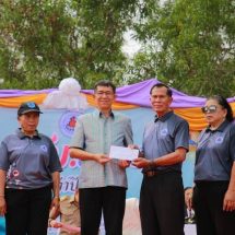 พิธีเปิดและมอบนโยบายด้านสาธารณสุข ในกิจกรรมวันอาสาสมัครสาธารณสุขแห่งชาติ อำเภอแกดำ ประจำปี 2569