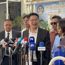 มงคลกิตติ์ สุขสินธารานนท์ ยื่นหนังสือขับไล่ อนุทิน ชาญวีรกูล พ้นนายกฯ ซัดไร้ความสามารถแก้ปัญหาน้ำมัน