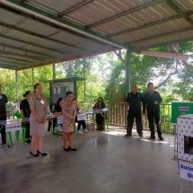 กาญจนบุรี – ประธาน กกต. ลงพื้นที่กาญจนบุรี ตรวจเยี่ยมเลือกตั้งเทศบาล (กรณี อบต. ยกฐานะ) ย้ำความโปร่งใสและเป็นธรรม