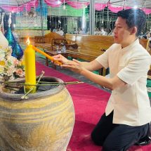 มหาสารคามจัดบรรพชนสามเณรภาคฤดูร้อน