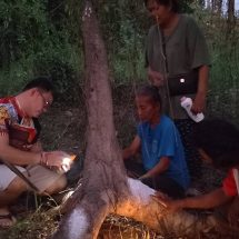 นครนายก – ชาวบ้านแห่ขอโชคจอมปลวก3 ขาหน้าตาคล้ายจรวด