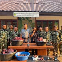 กาญจนบุรี – อุทยานฯ ทองผาภูมิรวบหญิงวัย 50 คาซากกวางป่ากว่า 100 กก. แฉนายพรานเมียนมาลอบเผาป่าเปิดทางล่าสัตว์ส่งขายถึงหลังบ้าน