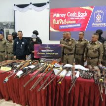 ภาค 5 กวาดล้างอาวุธปืน หมายจับค้างเก่า รับสงกรานต์ จับแก๊งสแกมเมอร์ คืนเงินผู้เสียหาย 5 ราย กว่า 3.5 ล้านบาท