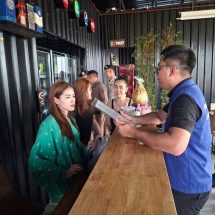 อำเภอมวกเหล็ก เข้มประชาสัมพันธ์เฝ้าระวังการดื่มแอลกอฮอล์ช่วงสงกรานต์ปลอดภัย