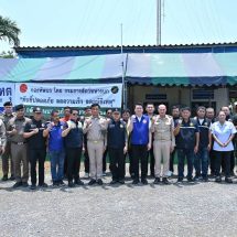 นครปฐม รองผู้ว่าฯ ตรวจเยี่ยมการปฏิบัติงานของเจ้าหน้าที่ประจำจุดตรวจ