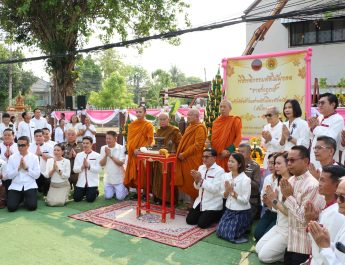 กาฬสินธุ์ ฤกษ์ดี พิธีพลีกรรมตัดไม้มงคล จัดสร้างเสาหลักเมืองกาฬสินธุ์ใหม่