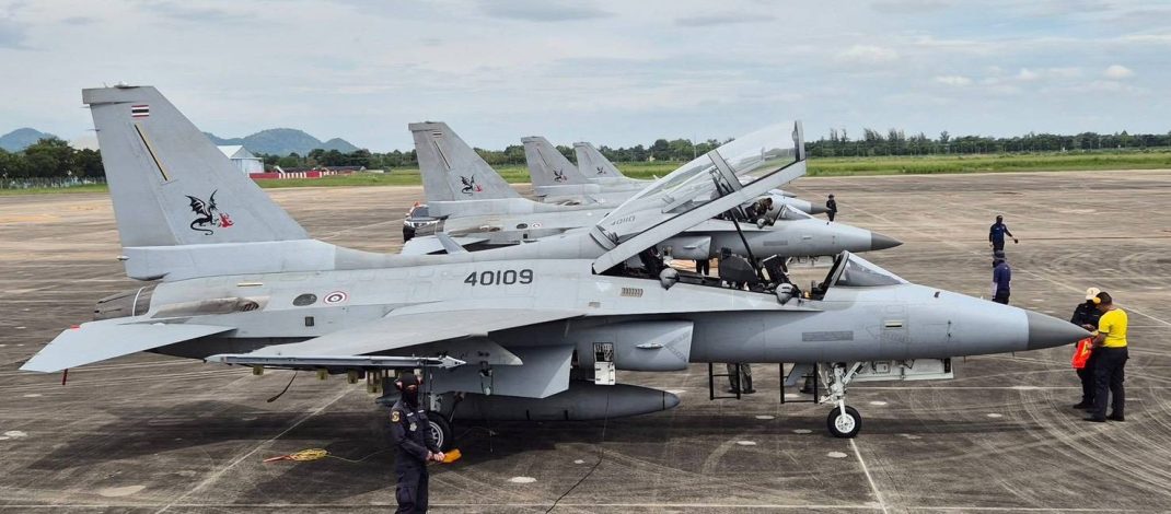 กองทัพอากาศ แจงกรณีอากาศยานแบบ T-50 ไถลออกนอกทางวิ่ง ณ กองบิน 1