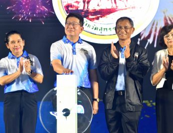 กาญจนบุรี – เปิดงาน “สามบุรี SOFT POWER FAIR” ระหว่างวันที่ 24-26 เมษายน 69 พบบูธจัดจำหน่ายมากกว่า 120 ร้านค้า ที่ศูนย์การค้าโรบินสันไลฟ์สไตล์ กาญจนบุรี