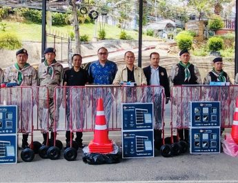 อำเภอเบตงมอบวัสดุ อุปกรณ์ สำหรับใช้ในการปฏิบัติงานประจำจุดตรวจ/จุดสกัดในพื้นที่