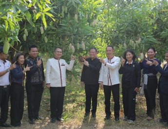 ผู้ว่าฯ กาฬสินธุ์ พาลุยสวน “มะม่วงมหาชนก” ของดีเมืองกาฬสินธุ์ ชูจุดเด่นสีสันสุดสวย เนื้อแน่นหอมหวาน รับประทานแล้วจะติดใจ