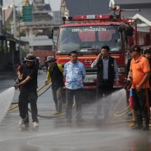 เทศบาลเมืองน่าน Big Cleaning Day ทำความสะอาด ล้างถนน ลดฝุ่นละออง PM2.5 คืนสภาพพื้นที่หลังเทศกาลสงกรานต์