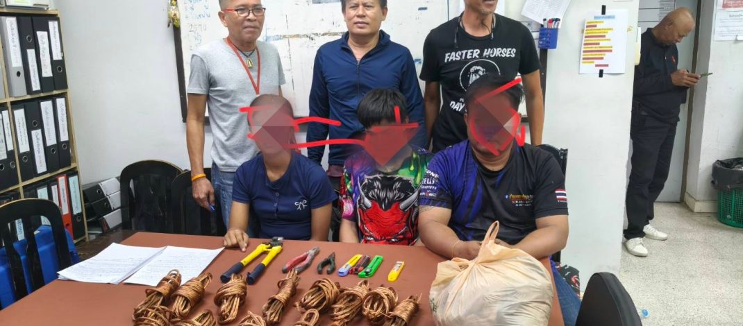 นครปฐม ผู้นำชุมชนจับมือตำรวจสามพราน รวบแก๊งโจรชาวกรุงลักสายไฟหลวงข้ามจังหวัด