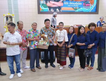 อปท.สายเหนือ สระเกล้าดำหัวนายกก๊อง อบจ.ลั่นประสานรัฐบาลพัฒนาแหล่งน้ำ เร่งเคลียร์โครงสร้างพื้นฐาน–ภัยพิบัติโดยเร็ว