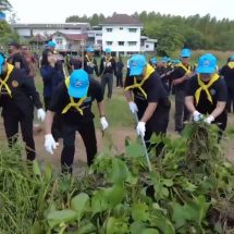 สกลนคร รวมพลัง Big Cleaning Day ฟื้นฟูลำห้วยโมง ปรับภูมิทัศน์เมือง