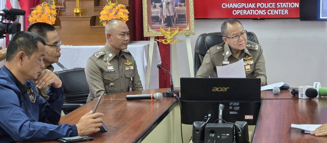 ภาค 5 ร่วมตำรวจช้างเผือก แถลงจับกุมคดีฆาตกรรมต่อเนื่อง 3 ราย พบผู้ก่อเหตุและผู้เสียชีวิตเป็นคนเร่ร่อน ทำแผนตรวจดีเอ็นเอประกอบคำรับสารภาพ