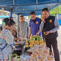 พังงา/ อำเภอเมืองพังงาเปิดกิจกรรมการจำหน่ายสินค้า “ไทยช่วยไทย” ลดภาระ ลดค่าครองชีพ