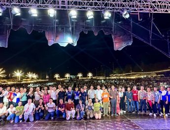 กาญจนบุรี – เริ่มแล้วยิ่งใหญ่งานเทศกาลดนตรี จังหวัดกาญจนบุรี“Kanchanaburi Music Festival” ภายใต้กิจกรรม “Thongphaphum Music Festival 2026” เสียงดนตรี แห่งขุนเขา ณ เขื่อนวชิราลงกรณ จัดอย่างอลังการ