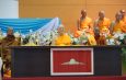 สมเด็จสังฆมหานายกเมียนมาถวายพระบรมสารีริกธาตุ วาระ 56 ปี วัดพระธรรมกาย