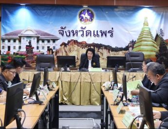 กธจ.แพร่ จัดประชุมฯและติดตามการก่อสร้างทางหลวงหมายเลข 103 สาย อ.ร้องกวาง-อ.งาว ตอน บ.วังดิน- บ.แม่ตีบหลวง งบกว่า 450 ล้านบาท