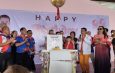 ปทุมธานี วันเกิดนายกคลองสามสุดยิ่งใหญ่เป่าเค็กลอยฟ้าสุดอลังการ