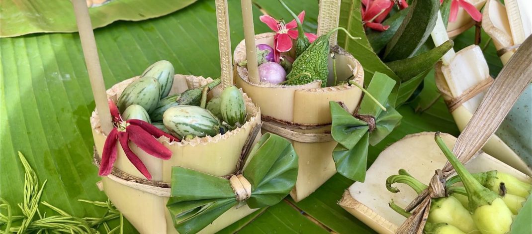นครนายก – แม่ค้าขายผักไอเดียเจ๋งงดใช้ถุงพลาสติก ลดภาวะโลกร้อน
