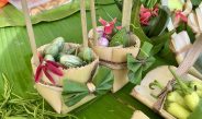 นครนายก – แม่ค้าขายผักไอเดียเจ๋งงดใช้ถุงพลาสติก ลดภาวะโลกร้อน