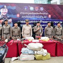 ตำรวจเชียงราย แถลงผลงานปราบปรามยาเสพติดต่อเนื่อง จับยาบ้ากว่า 2.3 ล้านเม็ด ยึดรถกระบะเตรียมส่งข้ามโขง 11 คัน พร้อมกวาดล้างรถแต่งซิ่งท่อดัง!