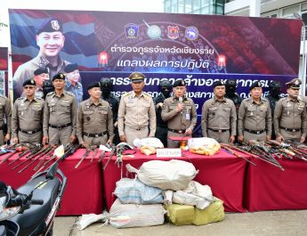 ตำรวจเชียงราย แถลงผลงานปราบปรามยาเสพติดต่อเนื่อง จับยาบ้ากว่า 2.3 ล้านเม็ด ยึดรถกระบะเตรียมส่งข้ามโขง 11 คัน พร้อมกวาดล้างรถแต่งซิ่งท่อดัง!