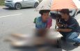 ปราจีนบุรี นาทีชีวิต!พลเมืองดีปั้มหัวใจหนุ่มถูกรถบรรทุกชนริมถนน
