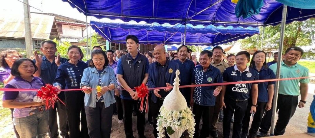 ชาวแพร่ต้องมาก่อน ! “สส.ชนาธิป ศุภศิริ” เขต 2 ร่วมเปิดโครงการพัฒนาน้ำบาดาลเพื่อความมั่นคงระดับชุมชน ม.9 ต.บ้านหนุนฯ