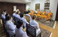 สถานเอกอัครราชทูตไทยในประเทศแอฟริกาใต้และคณะสงฆ์ วัดพระธรรมกายโจฮันเนสเบิร์ก ร่วมงานเฉลิมพระเกียรติ สมเด็จพระนางเจ้ารำไพพรรณี พระบรมราชินี ในรัชกาลที่ ๗ ในโอกาส การประกาศยกย่องพระเกียรติคุณพระราชกรณียกิจ ในวาระครบ ๑๐๐ ปี