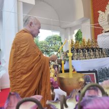มหาสารคาม พิธีพุทธาภิเษกพระพุทธกันทรวิชัย รุ่น เมตตาอุปถัมภ์ 90 ปีวัดประชาบำรุง