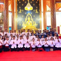 อบต.ป่าแดงฯ ร่วมเดินขบวนแห่เครื่องสัก “งานประเพณีไหว้พระพุทธโกศัยศิริชัยมหาศากยมุนี พระคู่บ้านคู่เมืองแพร่ฯ”