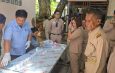นายอำเภอ มวกเหล็ก ประชุมกำนันผุ้ใหญ่บ้านพรร้อมตรวจเข้มหาสารเสพติด