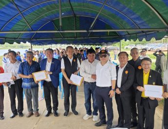วุฒิสภาลงพื้นที่อำเภอบ้านแพง ติดตามโครงการบริหารจัดการน้ำ “หนองเครือเขา” แก้ปัญหาภัยแล้ง ยกระดับคุณภาพชีวิตประชาชน